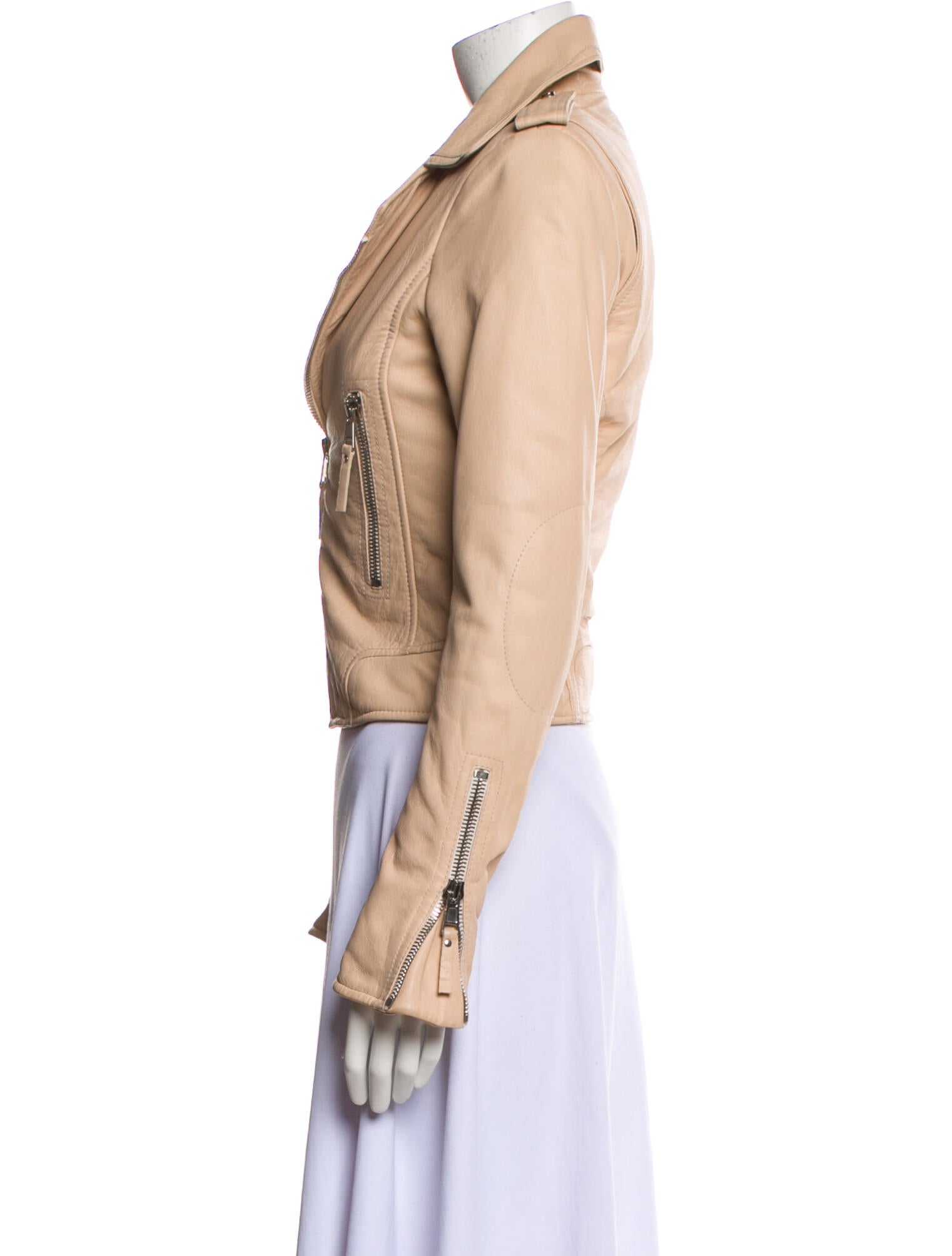 Balenciaga 2012 Lamb Leather Biker Jacket