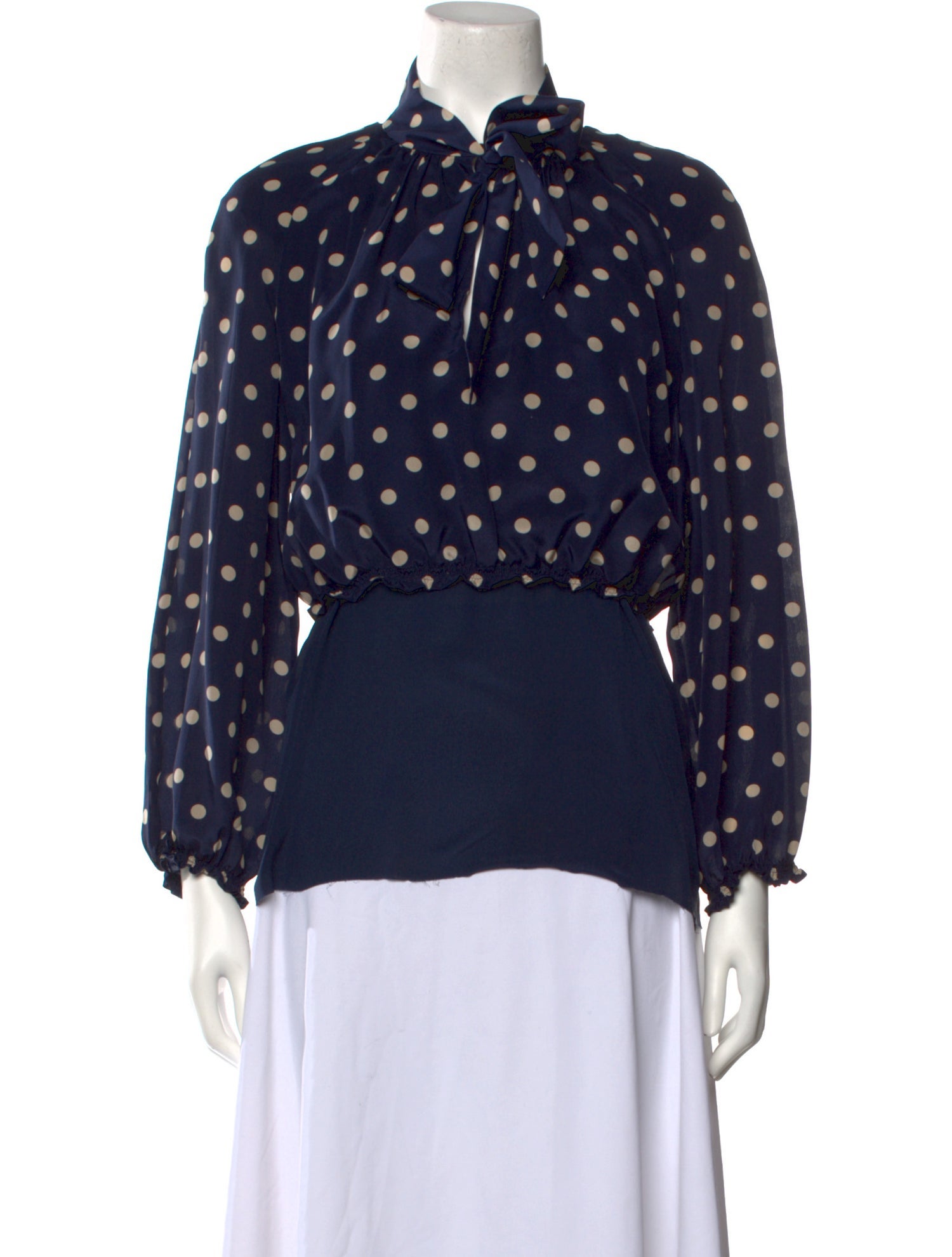 Balenciaga 2017 Silk Blouse