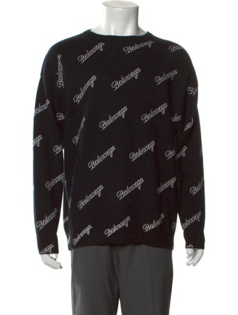 Balenciaga 2020 Script Logo Pullover