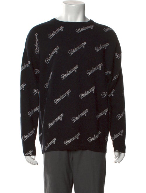 Balenciaga 2020 Script Logo Pullover