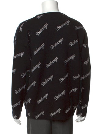 Balenciaga 2020 Script Logo Pullover