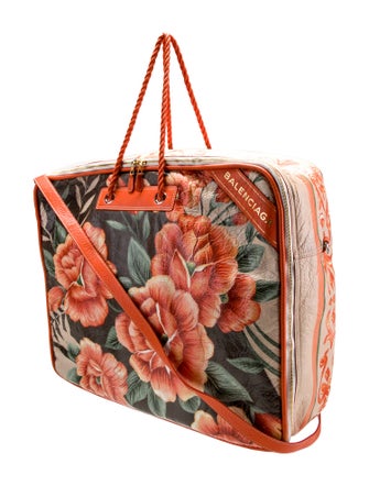 Balenciaga Leather Blanket Square Weekender XL