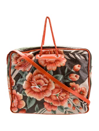 Balenciaga Leather Blanket Square Weekender XL