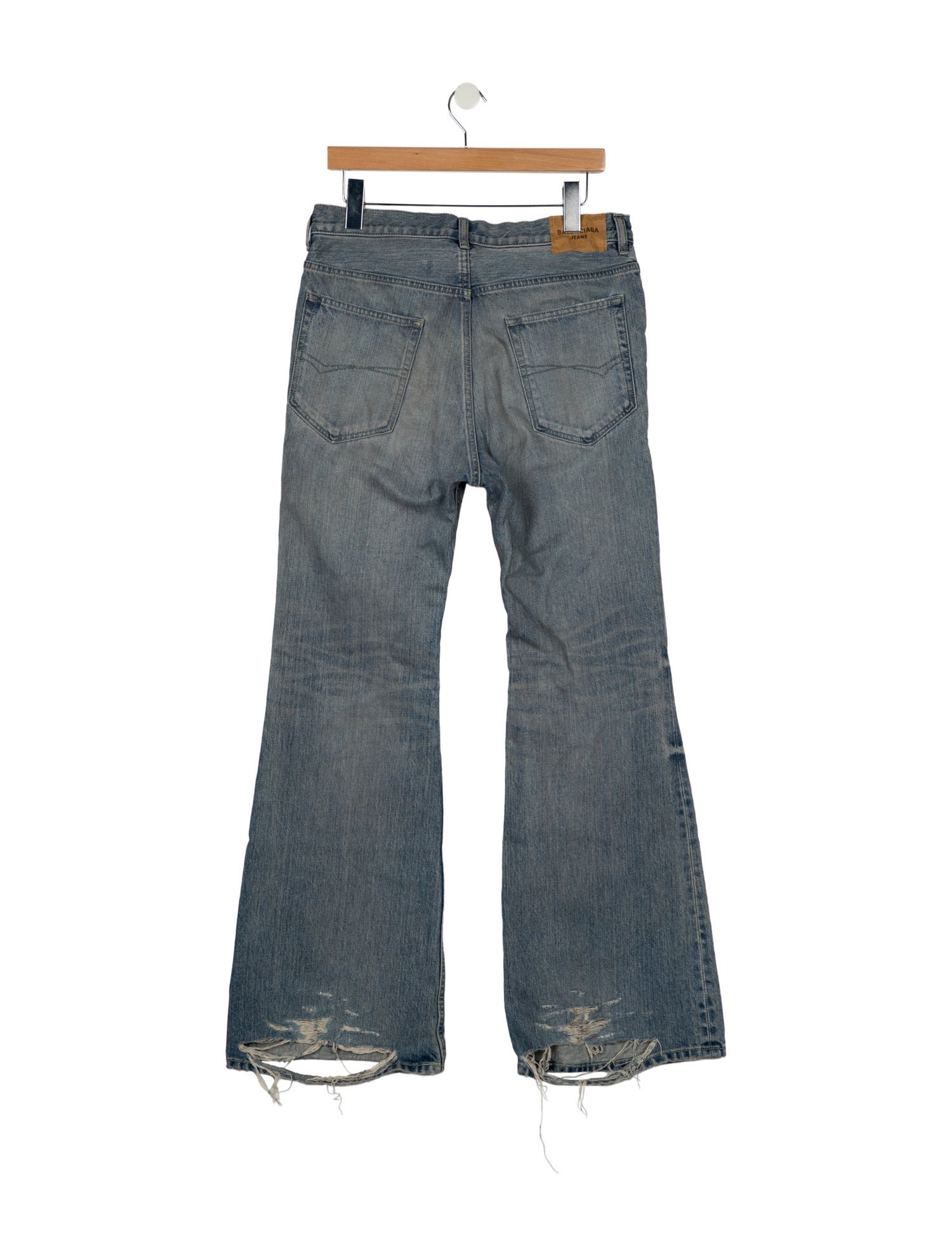 Balenciaga Bootcut Jeans - Blue, 11.5
