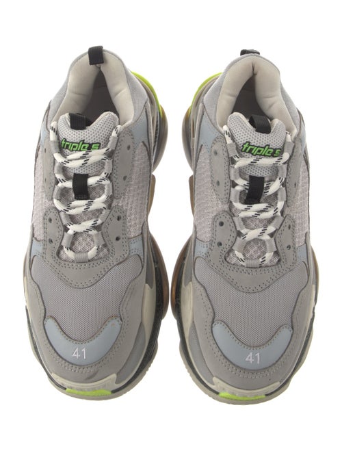 Balenciaga Triple S 'Grey Fluorescent' Sneakers