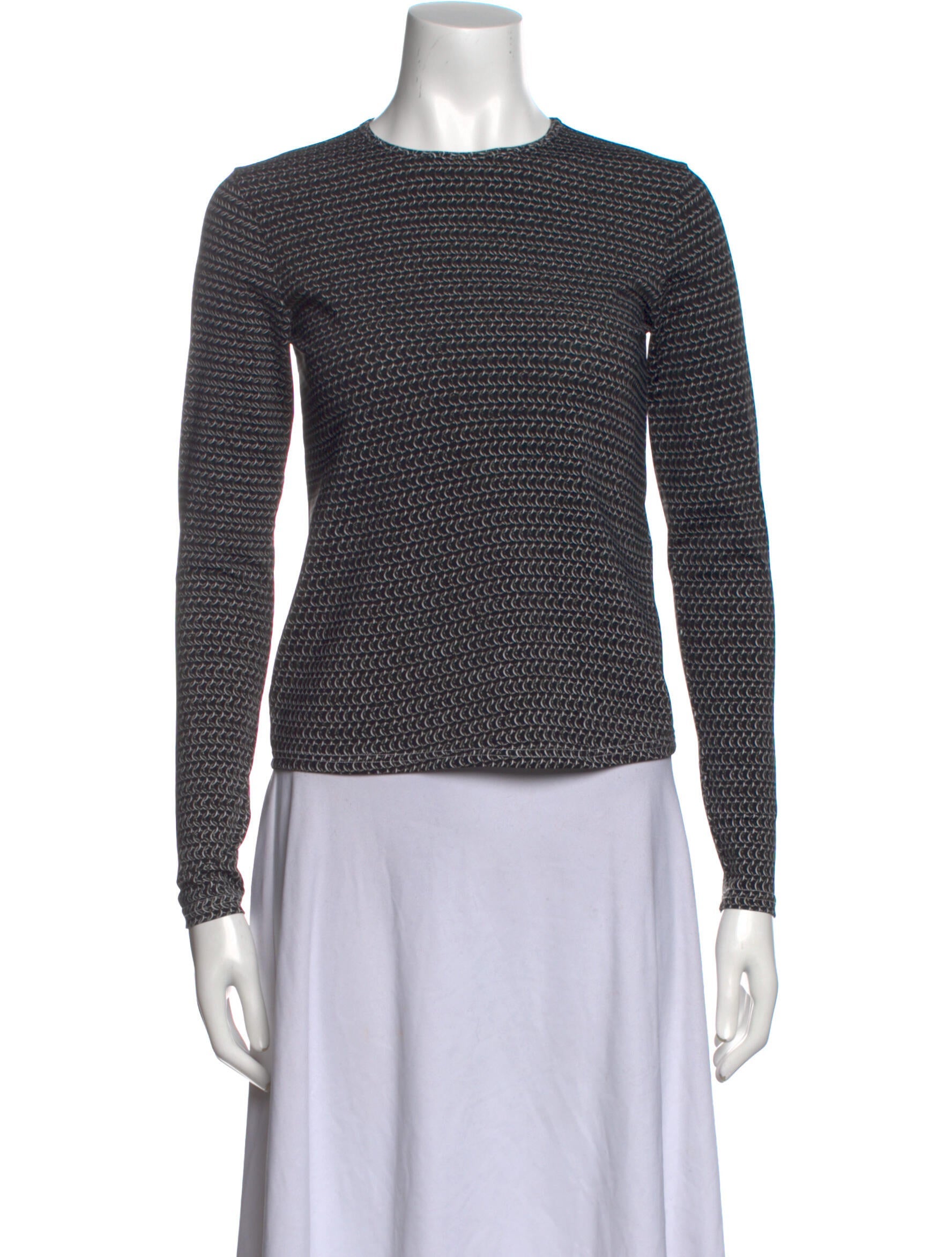 Balenciaga 2021 Crew Neck Top