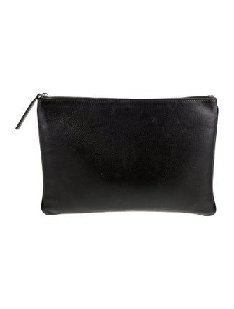 Balenciaga Leather Everyday Logo Pouch