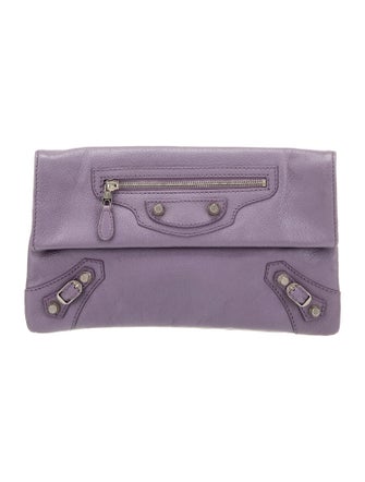 Balenciaga Leather Clutch