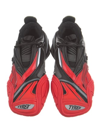 Balenciaga Tyrex 'Black Red' Athletic Sneakers