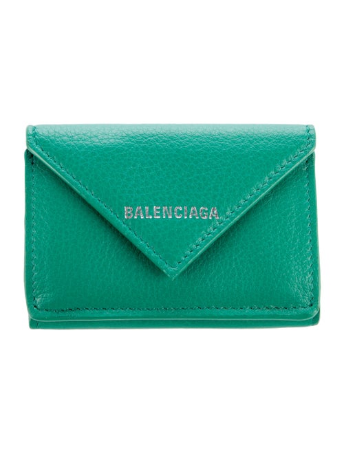 Balenciaga 2019 Leather Compact Wallet