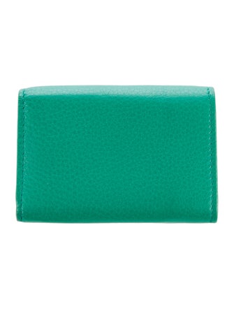 Balenciaga 2019 Leather Compact Wallet