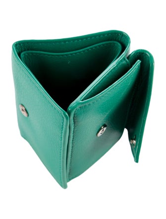 Balenciaga 2019 Leather Compact Wallet