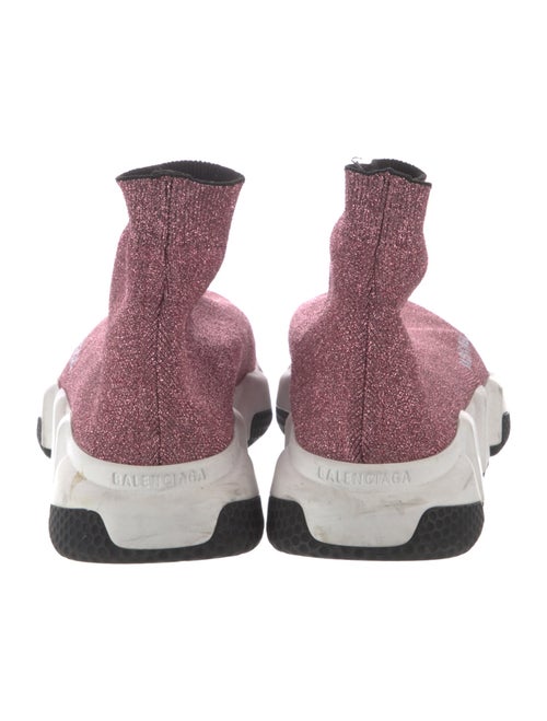 Balenciaga Speed Trainer 'Glitter' Sock Sneakers