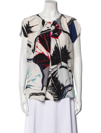 Balenciaga 2012 Silk Blouse