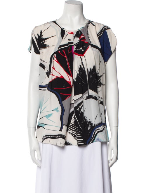 Balenciaga 2012 Silk Blouse