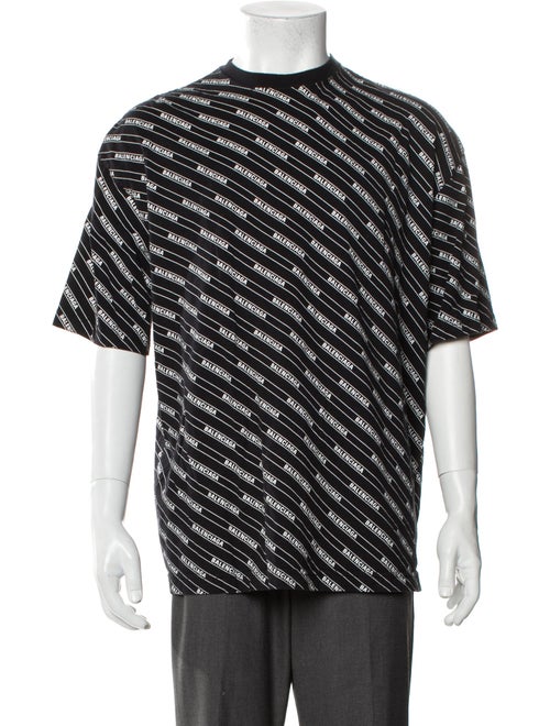 Balenciaga 2018-2019 Signature Logo T-Shirt