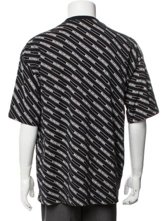 Balenciaga 2018-2019 Signature Logo T-Shirt