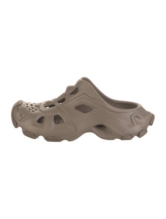 Balenciaga Rubber Cutout Accent Athletic Sneakers