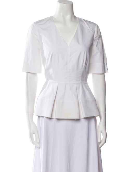 Balenciaga 2015 V-Neck Blouse