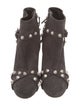 Balenciaga Suede Studded Accents Boots