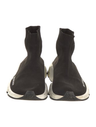 Balenciaga Speed Trainer Clear Sole Sock Sneakers
