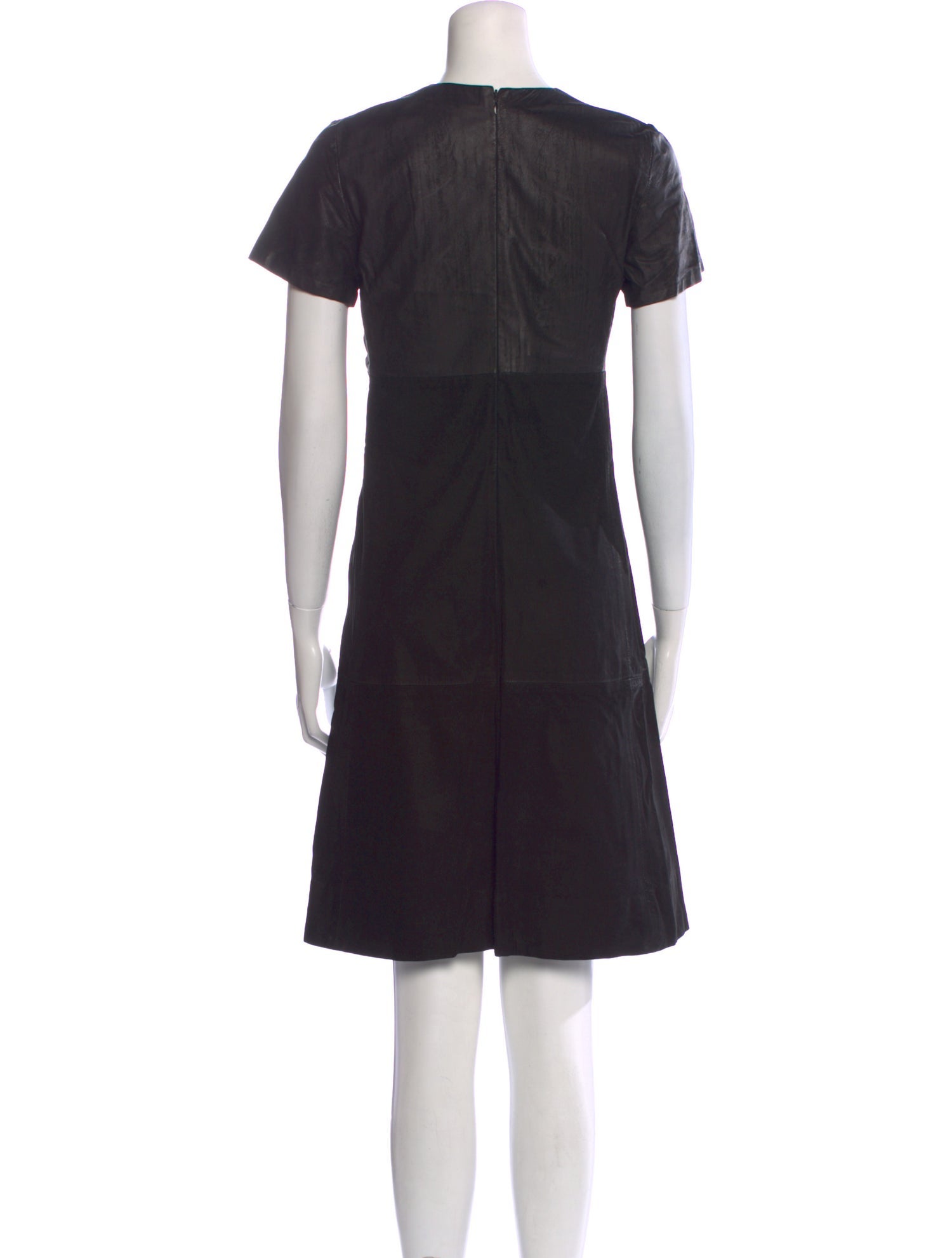 balenciaga little black dress Balenciaga Black Draped Mini Dress – Treasures of NYC main image 0