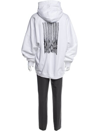 Balenciaga 2021 Graphic Print Hoodie