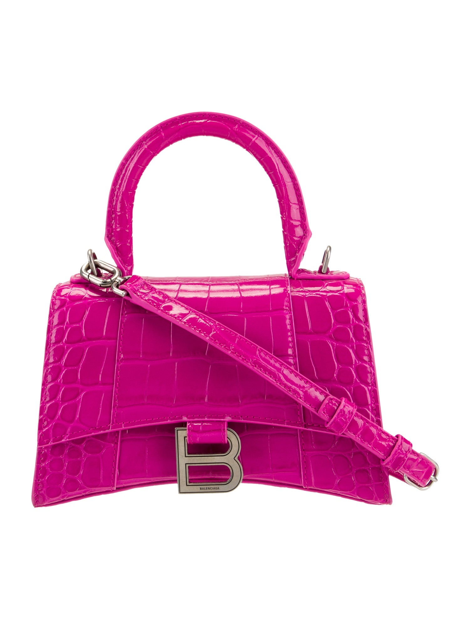 Balenciaga Embossed Leather Hourglass 2022