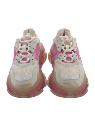 Balenciaga Triple S Clear Sole Chunky Sneakers