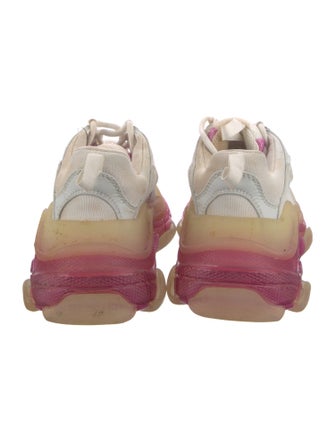 Balenciaga Triple S Clear Sole Chunky Sneakers