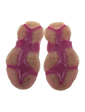 Balenciaga Triple S Clear Sole Chunky Sneakers