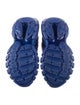 Balenciaga Leather Mesh Accents Athletic Sneakers