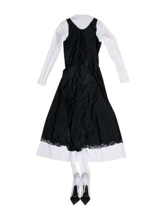 Balenciaga 2022 Lace Pattern Romper