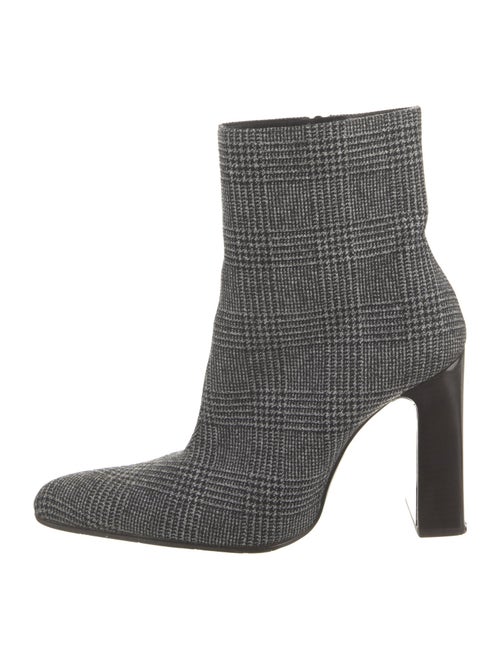 Balenciaga Houndstooth Print Sock Boots