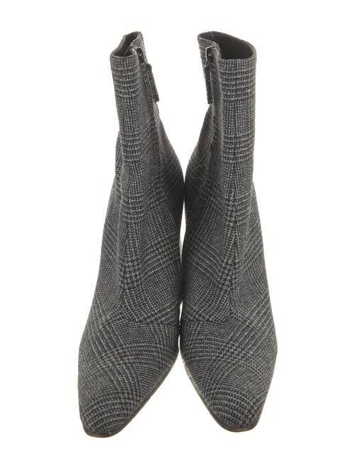 Balenciaga Houndstooth Print Sock Boots