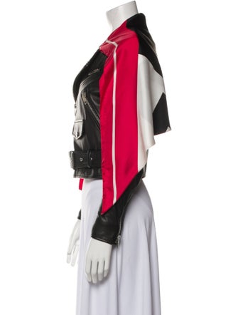 Balenciaga 2018 Leather Biker Jacket