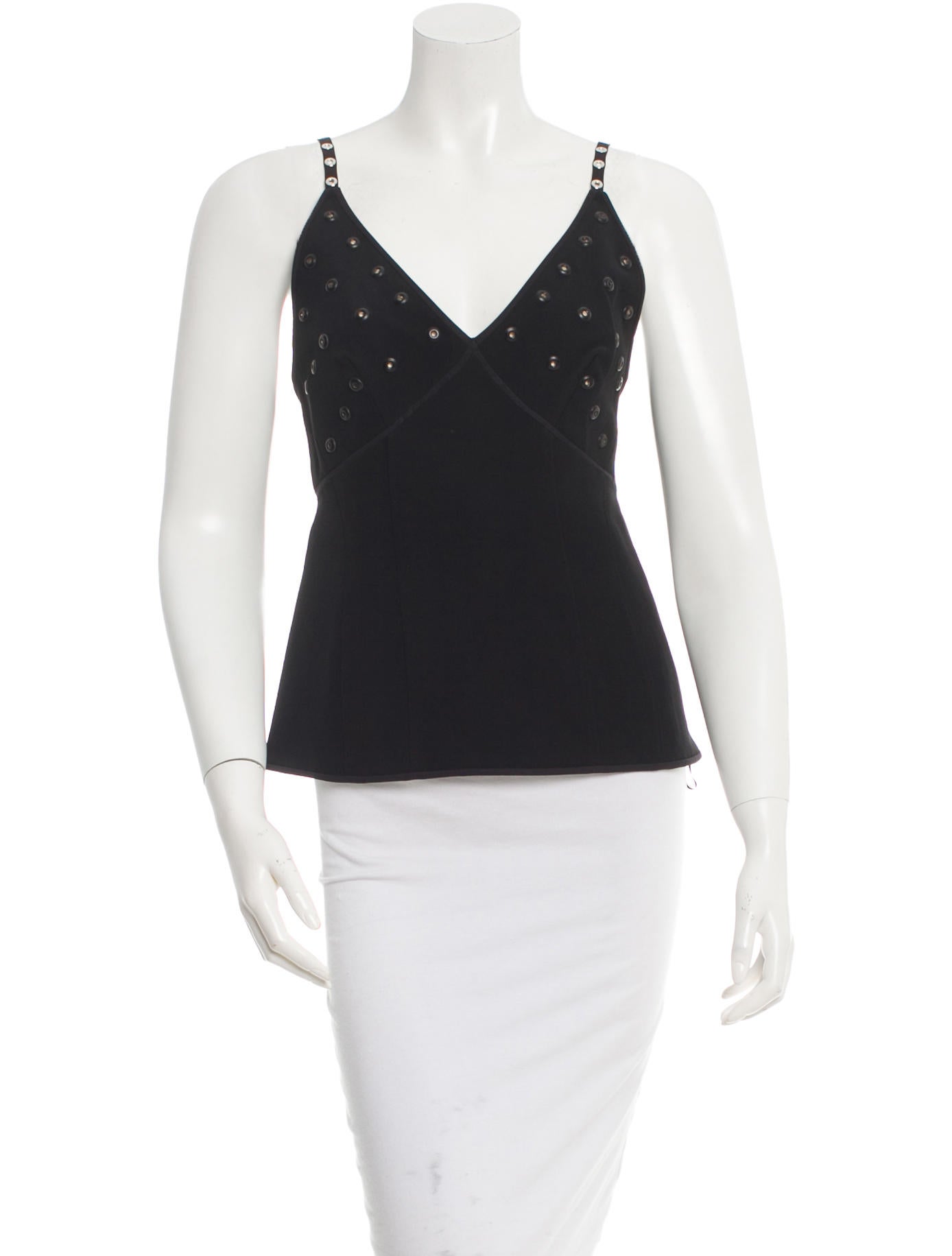 Balenciaga Sleeveless Top w/ Tags Clothing BAL32077 The RealReal