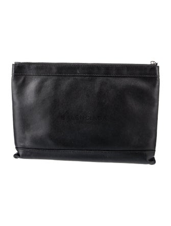 Balenciaga Leather Navy