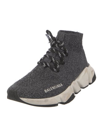 Balenciaga Speed Trainer Lace Up Sock Sneakers