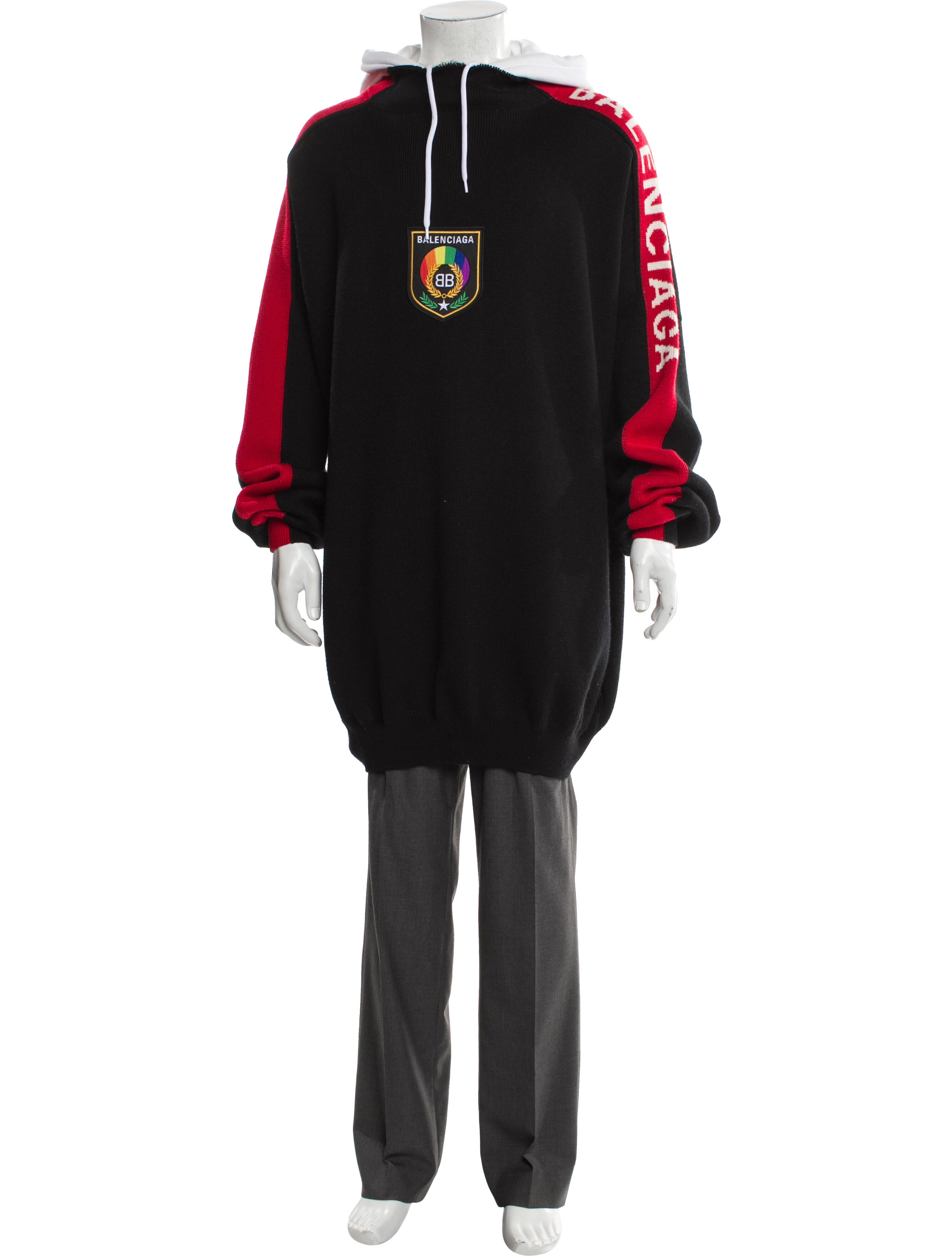 Balenciaga 2018 Crest Logo Pullover