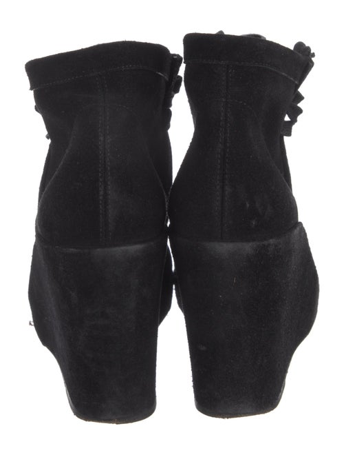 Balenciaga Suede Lace-Up Boots