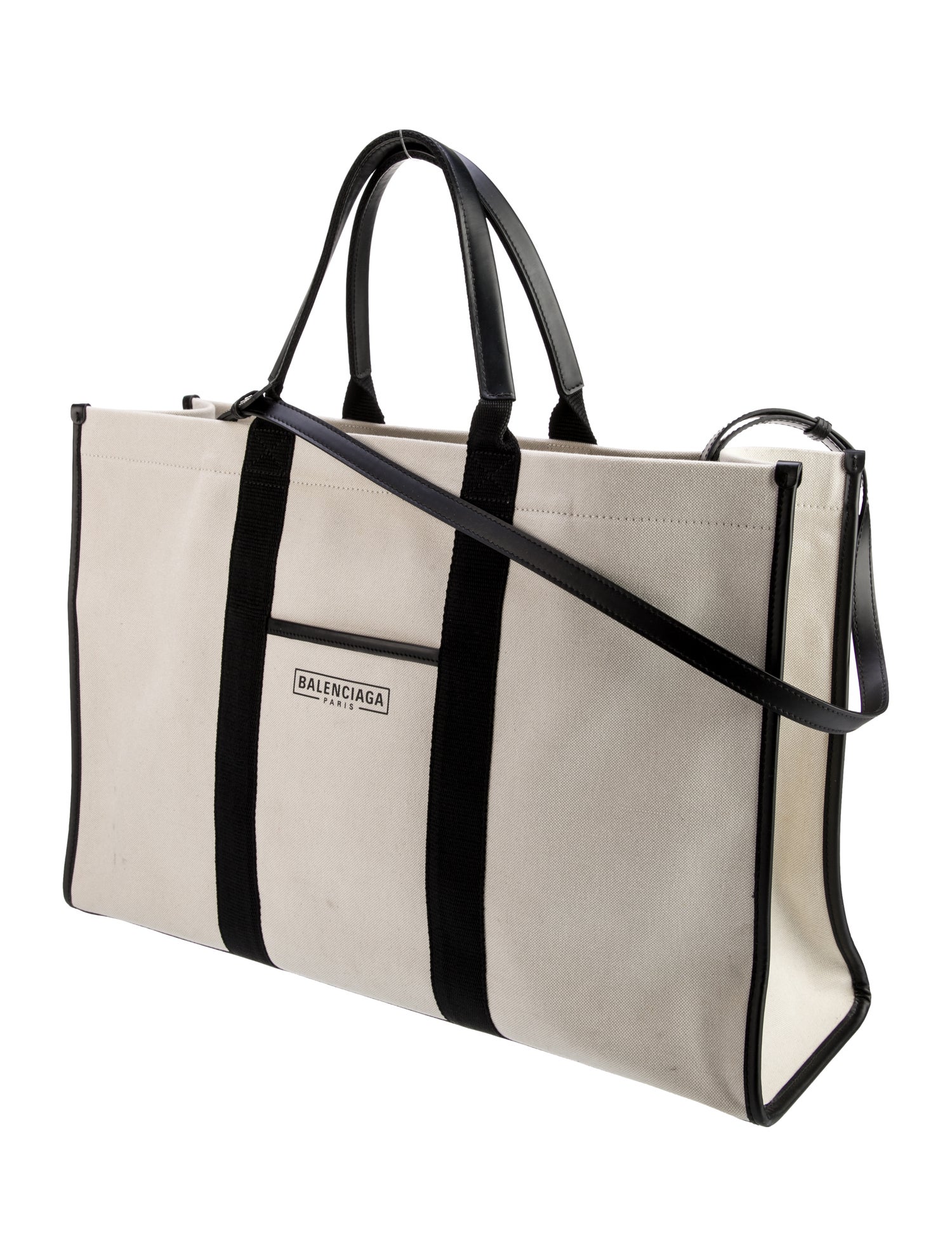 【Balenciaga】 正規品★ Canvas Hardware Tote Bag Natural Balenciaga Canvas Hardware Tote - Neutrals Totes, Handbags