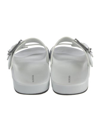 Balenciaga Leather Slides