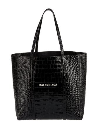 Balenciaga Embossed Leather Everyday Small