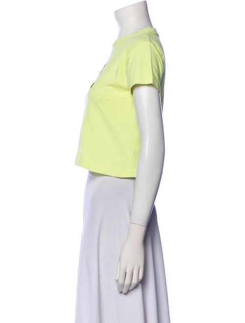 Balenciaga 2019 Graphic Print Crop Top