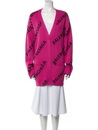 Balenciaga 2021 X All-Over Logo Sweater