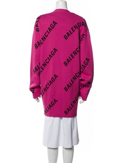 Balenciaga 2021 X All-Over Logo Sweater