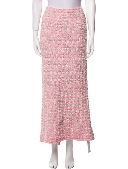 Balenciaga Patterned Long Skirt