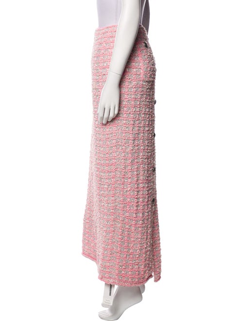 Balenciaga Patterned Long Skirt