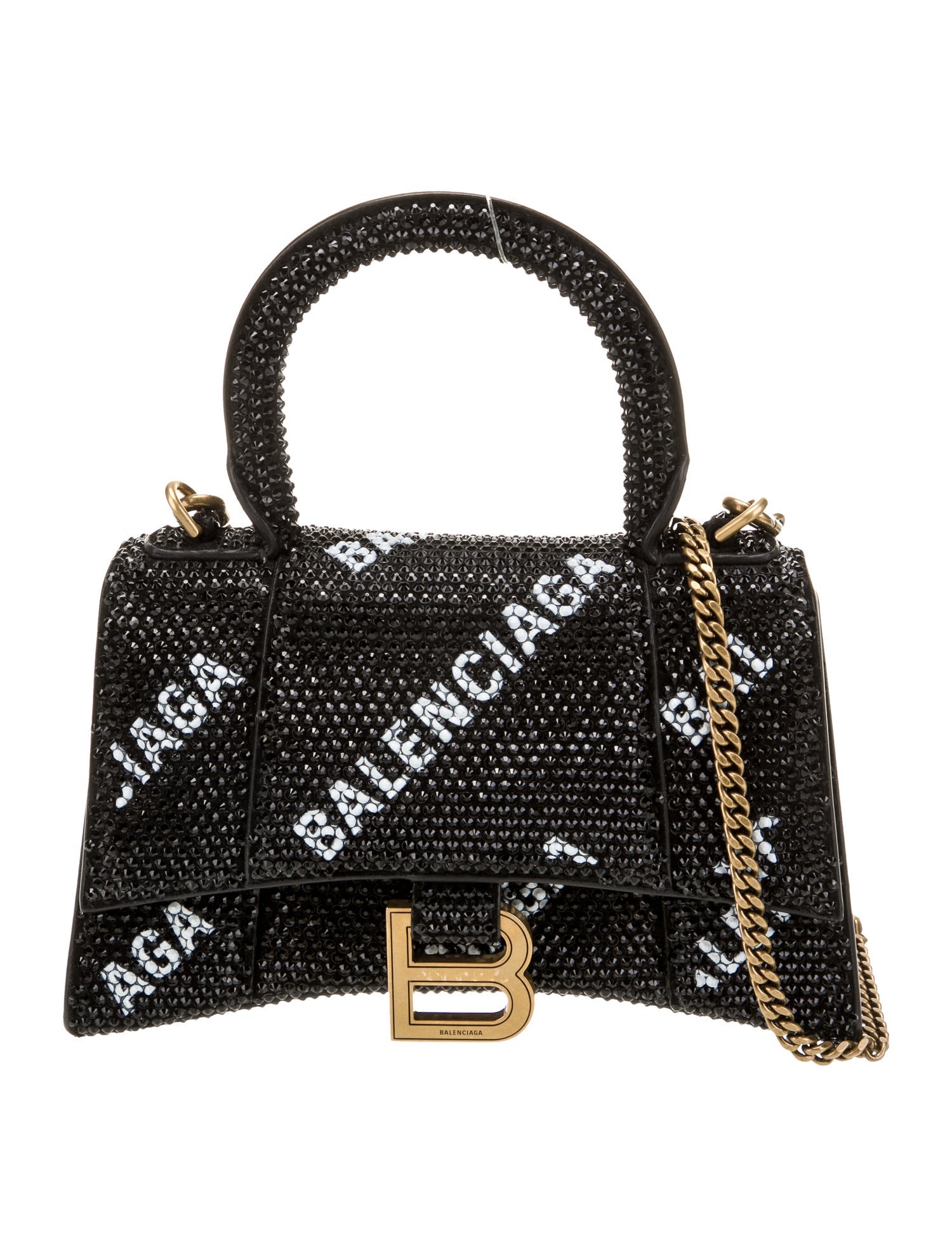 Balenciaga Crystal Hourglass XS 2022